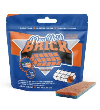 Playoff Punch 100mg Gummy Brick - Hybrid | Cannabals